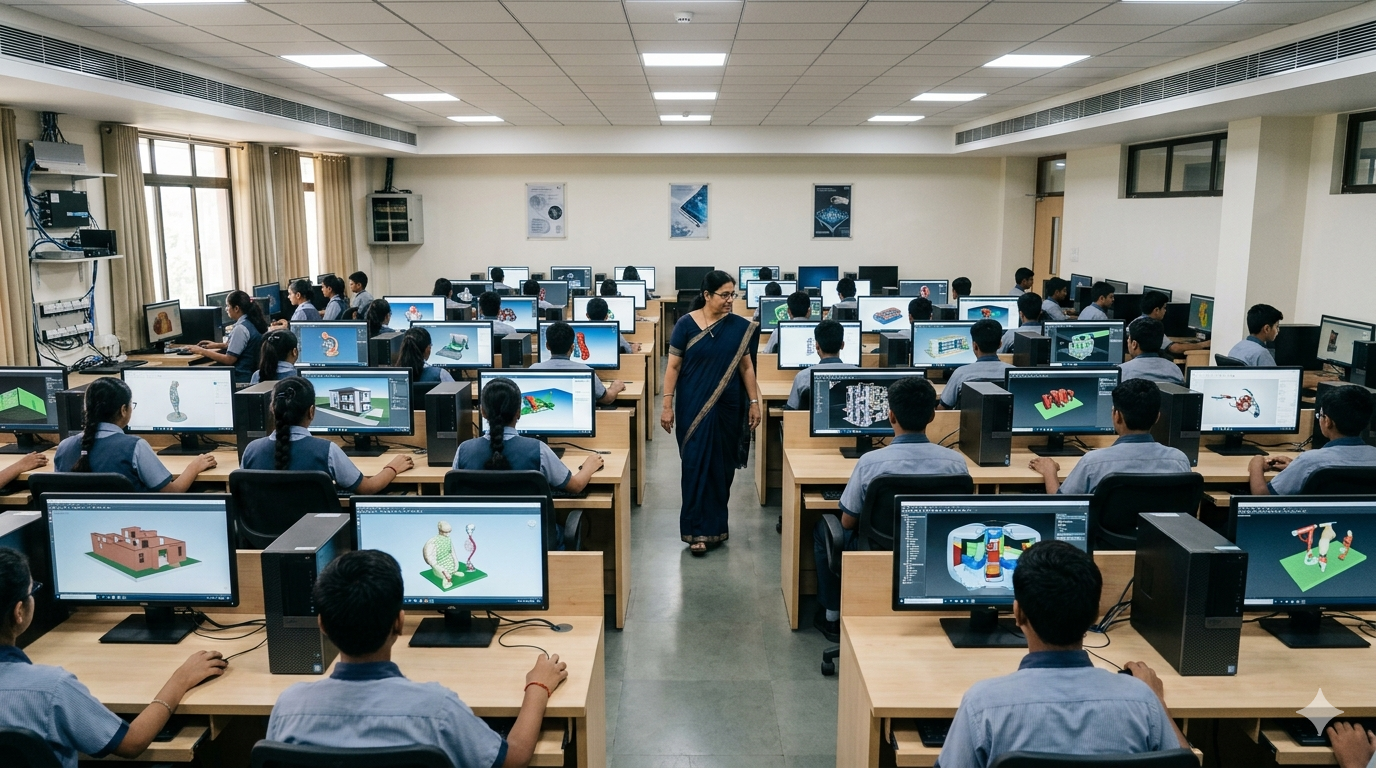 Computer Lab students