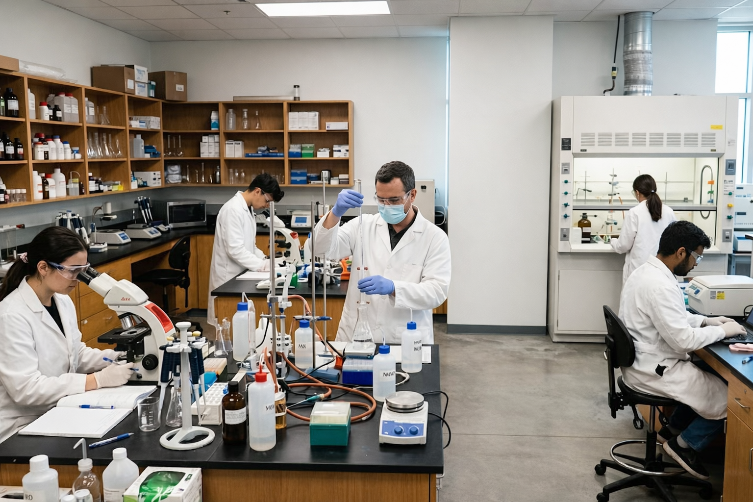 Composite Science Laboratory Setup