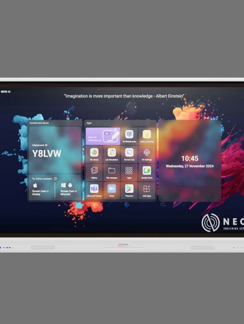 NEOD AI Pro Series - 4K UHD Touch Screen LED TV UltraTouch Display Interactive Flat Panel Monitor(3840 x 2160 Pixels) Android 13