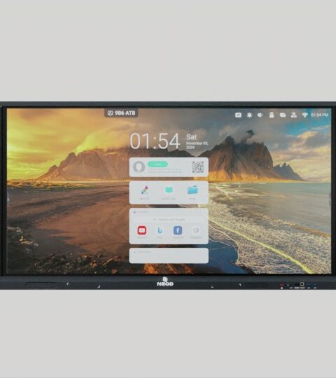 NEOD Pro Max Series 4K UHD Touch Screen LED TV Ultra Touch Display Interactive Flat Panel Monitor Android 13, Google Certified |8GB 128GB